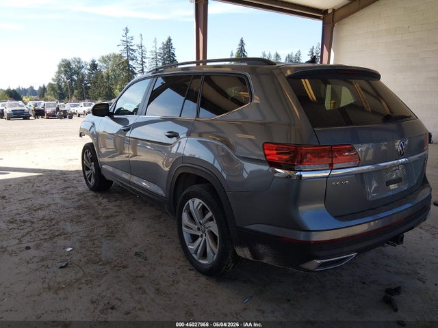 2021 Volkswagen Atlas 3.6l V6 Se W/technology მანქანა იყიდება აუქციონზე, vin: 1V2KR2CA3MC506830, აუქციონის ნომერი: 45027958
