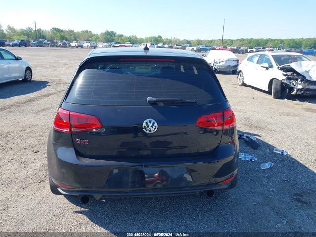 2016 Volkswagen Golf Gti Se W/performance Pkg მანქანა იყიდება აუქციონზე, vin: 3VW547AU7GM003924, აუქციონის ნომერი: 45028004