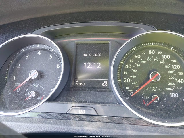 2016 Volkswagen Golf Gti Se W/performance Pkg მანქანა იყიდება აუქციონზე, vin: 3VW547AU7GM003924, აუქციონის ნომერი: 45028004