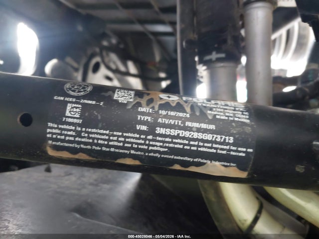 Polaris Rzr Pro S Ultimate 2025 3NSSPD928SG073713 Image 10