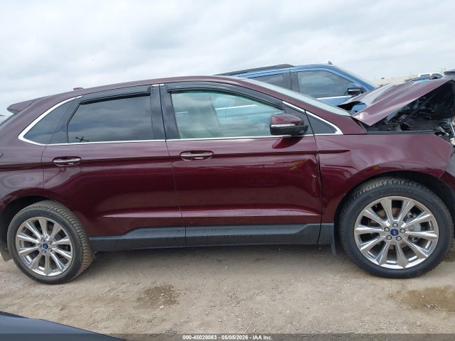 2018 Ford Edge Titanium მანქანა იყიდება აუქციონზე, vin: 2FMPK3K94JBC06505, აუქციონის ნომერი: 45028063
