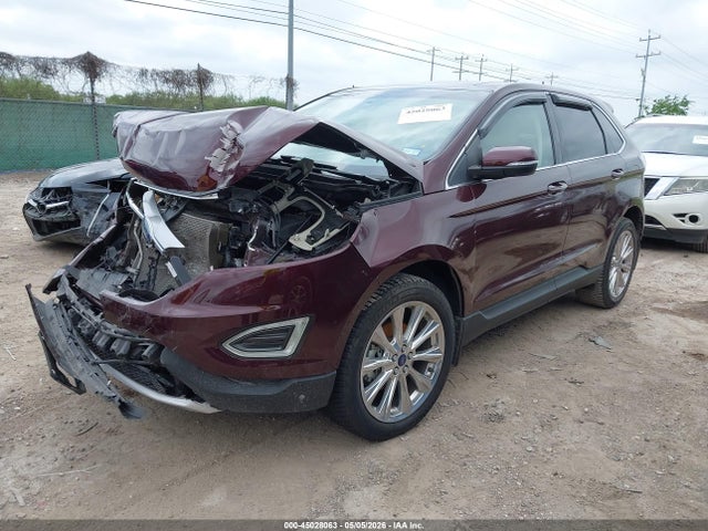 2018 Ford Edge Titanium მანქანა იყიდება აუქციონზე, vin: 2FMPK3K94JBC06505, აუქციონის ნომერი: 45028063