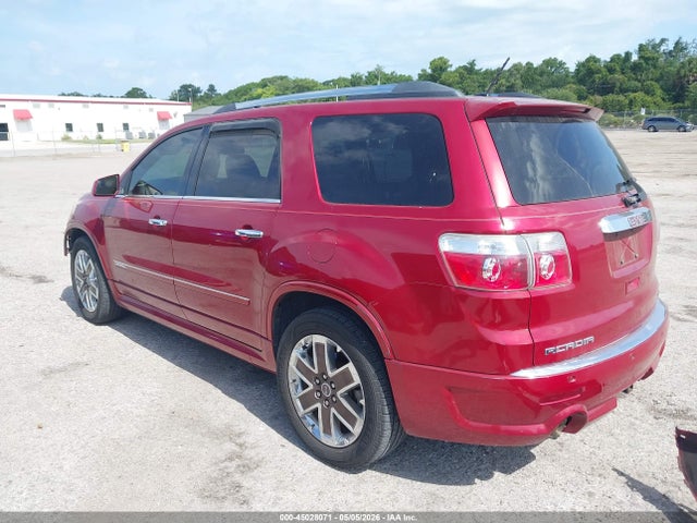 45028071 :رقم المزاد ، 1GKKVTED6CJ373778 vin ، 2012 Gmc Acadia Denali مزاد بيع