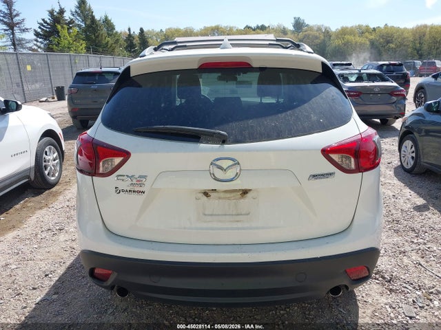 2015 Mazda Cx-5 Grand Touring მანქანა იყიდება აუქციონზე, vin: JM3KE4DY5F0522723, აუქციონის ნომერი: 45028114
