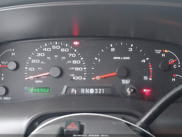 Aukcja sprzedaży 2003 Ford Excursion Xlt, vin: 1FMSU41P33EB83624, numer aukcji: 45028175