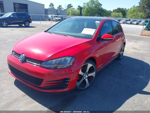 45028221 :رقم المزاد ، 3VW4T7AU1FM001194 vin ، 2015 Volkswagen Golf Gti 2.0t Autobahn 4-door مزاد بيع
