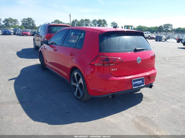 45028221 :رقم المزاد ، 3VW4T7AU1FM001194 vin ، 2015 Volkswagen Golf Gti 2.0t Autobahn 4-door مزاد بيع