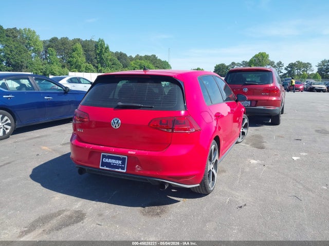 45028221 :رقم المزاد ، 3VW4T7AU1FM001194 vin ، 2015 Volkswagen Golf Gti 2.0t Autobahn 4-door مزاد بيع