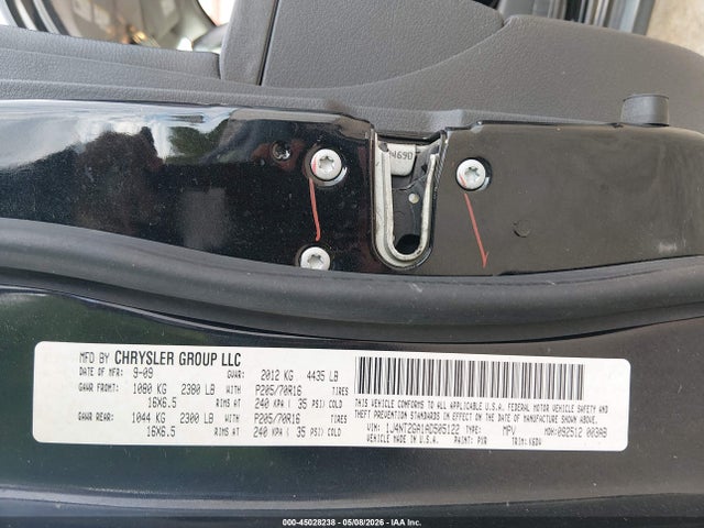 45028238 :رقم المزاد ، 1J4NT2GA1AD505122 vin ، 2010 Jeep Patriot Sport مزاد بيع