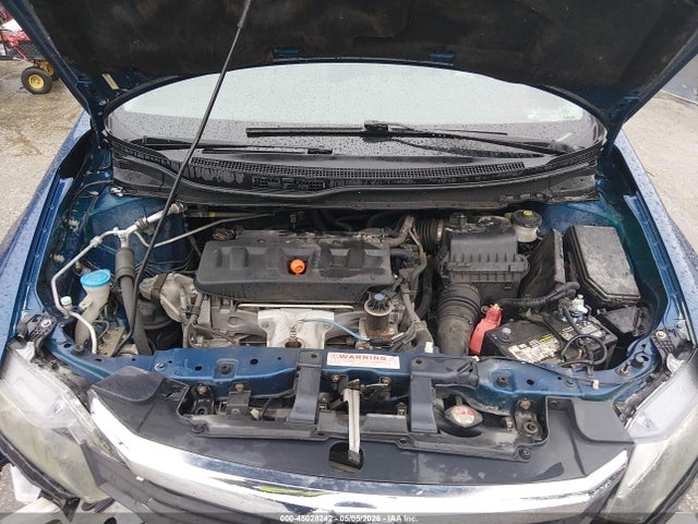 2012 Honda Civic Lx მანქანა იყიდება აუქციონზე, vin: 19XFB2F55CE340114, აუქციონის ნომერი: 45028242