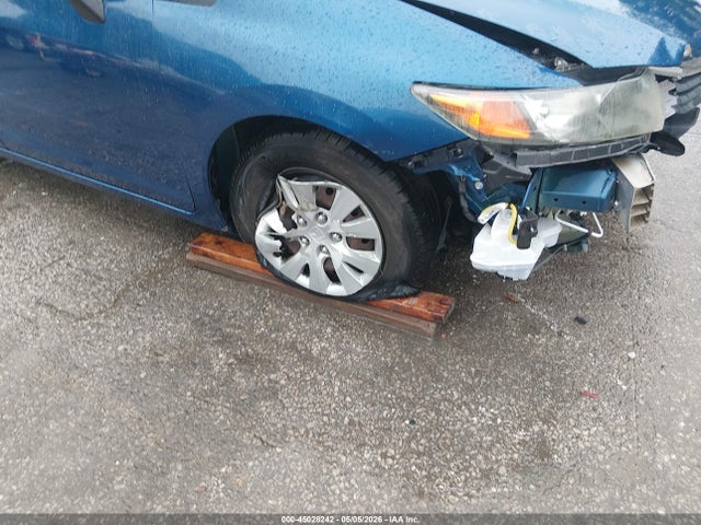 2012 Honda Civic Lx მანქანა იყიდება აუქციონზე, vin: 19XFB2F55CE340114, აუქციონის ნომერი: 45028242