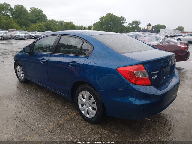 2012 Honda Civic Lx მანქანა იყიდება აუქციონზე, vin: 19XFB2F55CE340114, აუქციონის ნომერი: 45028242