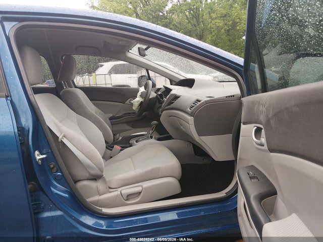 2012 Honda Civic Lx მანქანა იყიდება აუქციონზე, vin: 19XFB2F55CE340114, აუქციონის ნომერი: 45028242