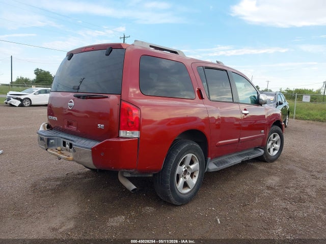 2006 Nissan Armada Se მანქანა იყიდება აუქციონზე, vin: 5N1AA08B46N715779, აუქციონის ნომერი: 45028254