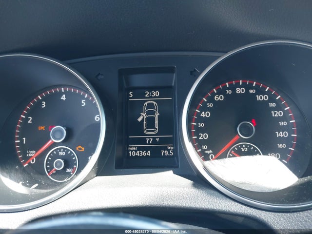 2011 Volkswagen Gti 2-door მანქანა იყიდება აუქციონზე, vin: WVWEV7AJ0BW052154, აუქციონის ნომერი: 45028270
