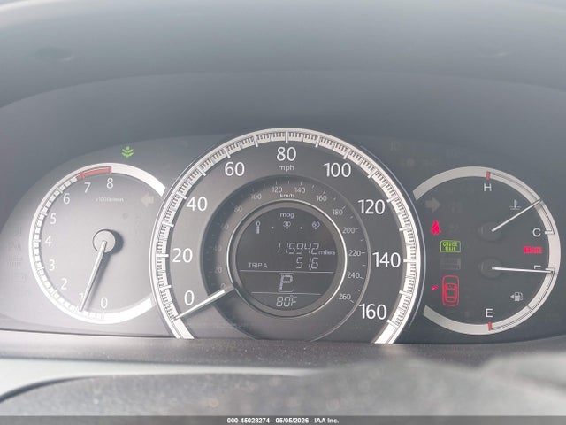 45028274 :رقم المزاد ، 1HGCR2F85FA125513 vin ، 2015 Honda Accord Ex-l مزاد بيع