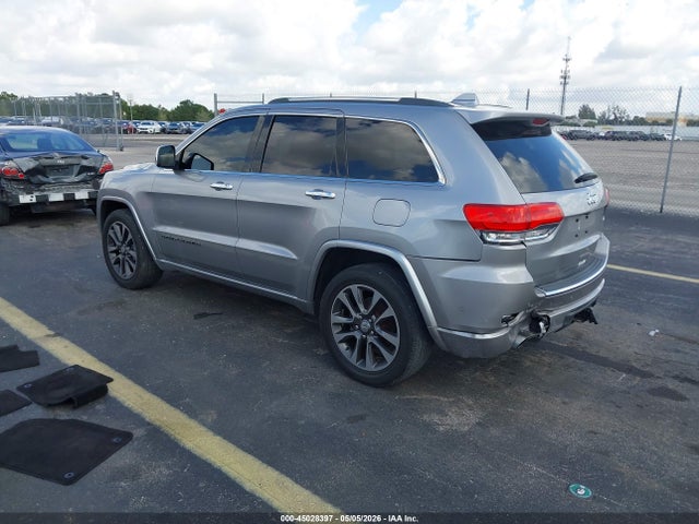 Aukcja sprzedaży 2017 Jeep Grand Cherokee Overland 4x2, vin: 1C4RJECG8HC696773, numer aukcji: 45028397