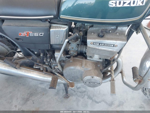 45028404 :رقم المزاد ، GT55069802 vin ، 1976 Suzuki Gt550ai مزاد بيع