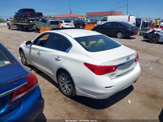 Продажа на аукционе авто 2015 Infiniti Q50 Premium, vin: JN1BV7AP9FM349760, номер лота: 45028451