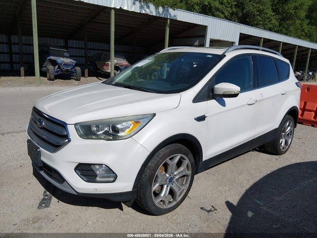 2017 Ford Escape Titanium მანქანა იყიდება აუქციონზე, vin: 1FMCU9J90HUA38718, აუქციონის ნომერი: 45028501