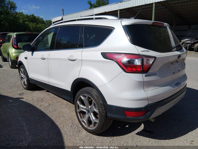 2017 Ford Escape Titanium მანქანა იყიდება აუქციონზე, vin: 1FMCU9J90HUA38718, აუქციონის ნომერი: 45028501