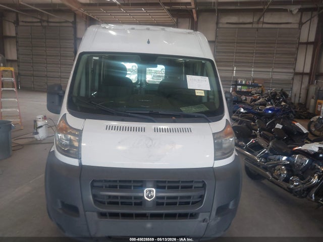 45028559 :رقم المزاد ، 3C6TRVDG7FE503202 vin ، 2015 Ram Promaster 2500 High Roof مزاد بيع