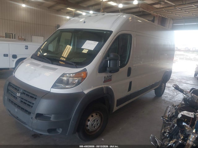 45028559 :رقم المزاد ، 3C6TRVDG7FE503202 vin ، 2015 Ram Promaster 2500 High Roof مزاد بيع