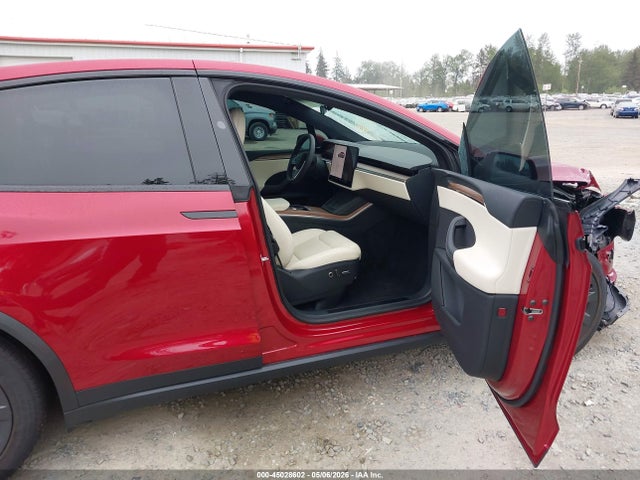 45028602 :رقم المزاد ، 7SAXCAE52SF469744 vin ، 2025 Tesla Model X Long Range مزاد بيع