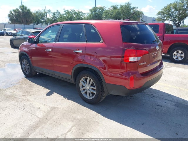 45028603 :رقم المزاد ، 5XYKT3A63FG553099 vin ، 2015 Kia Sorento Lx مزاد بيع