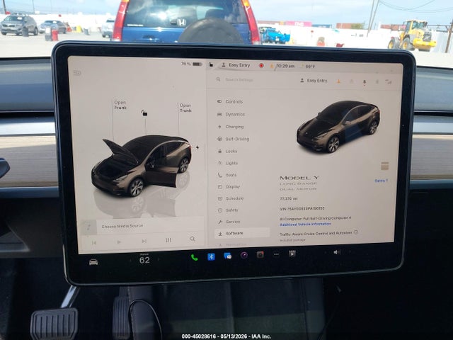 45028616 :رقم المزاد ، 7SAYGDEE6PA198153 vin ، 2023 Tesla Model Y Awd/long Range Dual Motor All-wheel Drive مزاد بيع