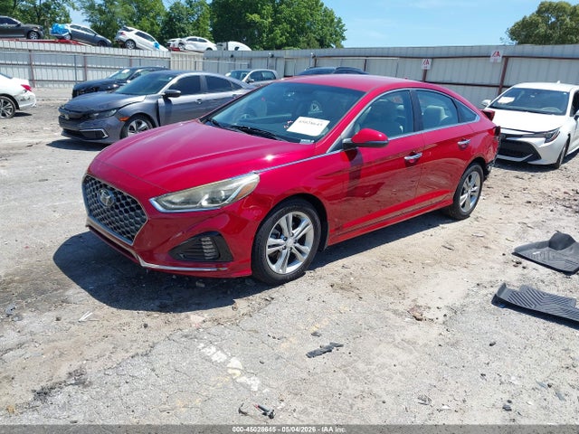 2018 Hyundai Sonata Sel+ მანქანა იყიდება აუქციონზე, vin: 5NPE34AF0JH724413, აუქციონის ნომერი: 45028645