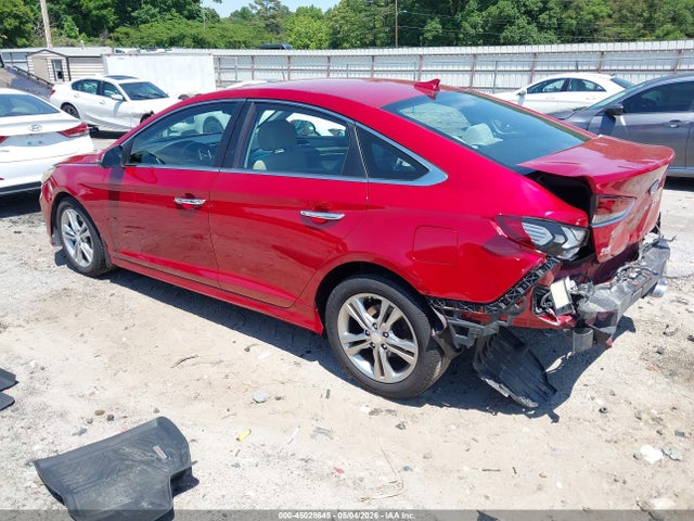 2018 Hyundai Sonata Sel+ მანქანა იყიდება აუქციონზე, vin: 5NPE34AF0JH724413, აუქციონის ნომერი: 45028645