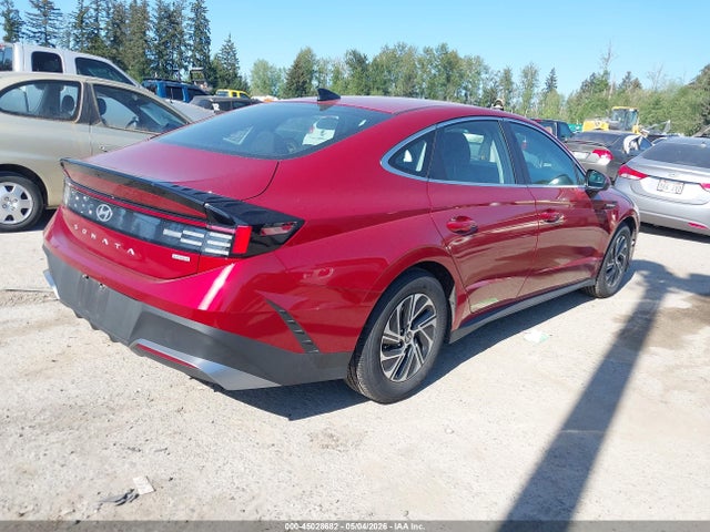 2026 Hyundai Sonata Hybrid Blue მანქანა იყიდება აუქციონზე, vin: KMHL24JJ9TA137132, აუქციონის ნომერი: 45028682