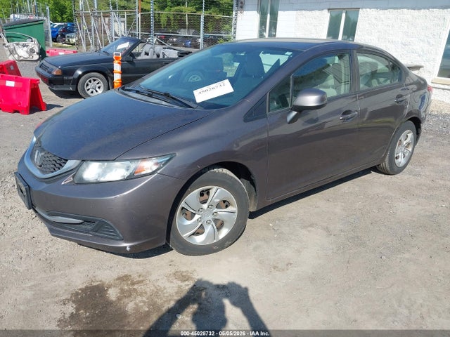 2013 Honda Civic Lx მანქანა იყიდება აუქციონზე, vin: 2HGFB2F51DH552239, აუქციონის ნომერი: 45028732