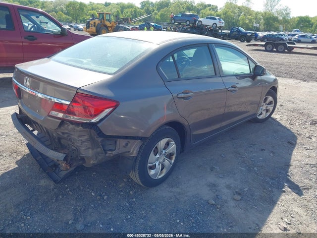 2013 Honda Civic Lx მანქანა იყიდება აუქციონზე, vin: 2HGFB2F51DH552239, აუქციონის ნომერი: 45028732