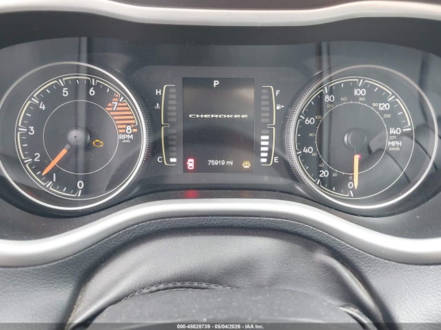 2017 Jeep Cherokee Latitude Fwd მანქანა იყიდება აუქციონზე, vin: 1C4PJLCS9HW596034, აუქციონის ნომერი: 45028739
