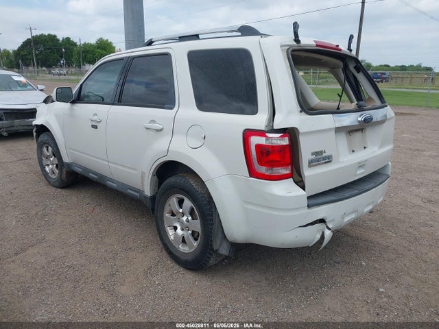 2012 Ford Escape Limited მანქანა იყიდება აუქციონზე, vin: 1FMCU0E70CKC81521, აუქციონის ნომერი: 45028811