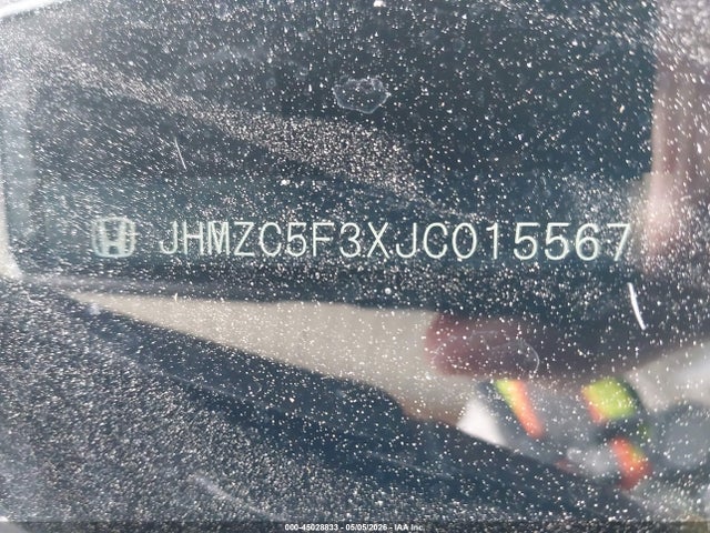 JHMZC5F3XJC015567 Honda Clarity Plug-in Hybrid Touring
