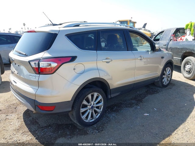 2017 Ford Escape Titanium მანქანა იყიდება აუქციონზე, vin: 1FMCU0JD5HUC26568, აუქციონის ნომერი: 45028917
