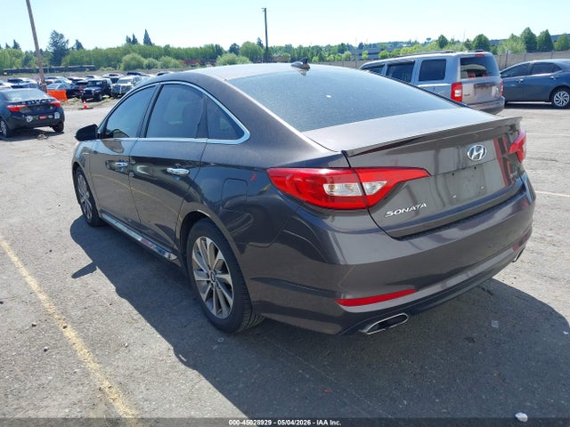 2016 Hyundai Sonata Sport მანქანა იყიდება აუქციონზე, vin: 5NPE34AF8GH415135, აუქციონის ნომერი: 45028929