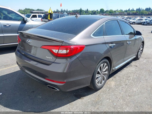 2016 Hyundai Sonata Sport მანქანა იყიდება აუქციონზე, vin: 5NPE34AF8GH415135, აუქციონის ნომერი: 45028929