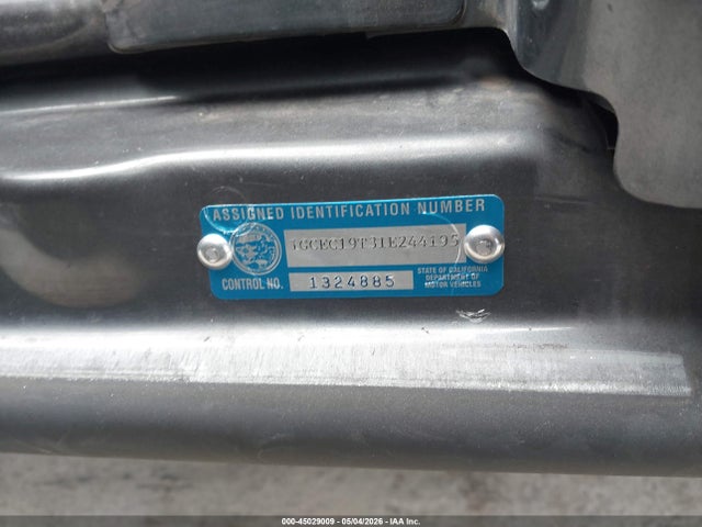 2001 Chevrolet Silverado 1500 Ls მანქანა იყიდება აუქციონზე, vin: 1GCEC19T31E244195, აუქციონის ნომერი: 45029009