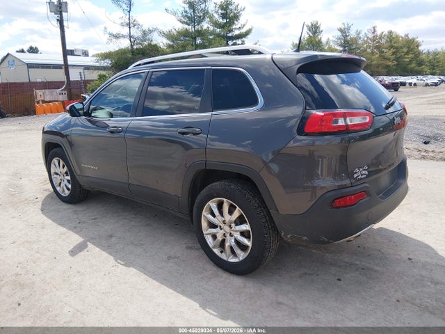 45029034 :رقم المزاد ، 1C4PJMDB0GW250649 vin ، 2016 Jeep Cherokee Limited مزاد بيع