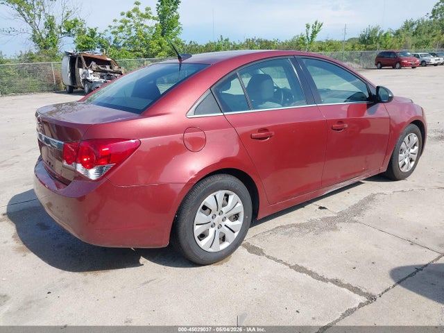 Продажа на аукционе авто 2012 Chevrolet Cruze Ls, vin: 1G1PC5SH7C7282647, номер лота: 45029037