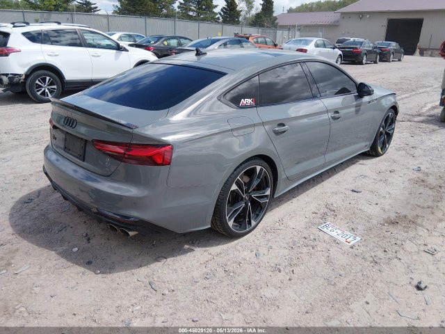 2022 Audi S5 Sportback Premium Plus Tfsi Quattro Tiptronic მანქანა იყიდება აუქციონზე, vin: WAUC4CF58NA039746, აუქციონის ნომერი: 45029120