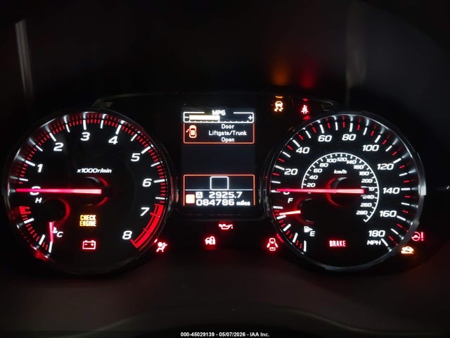 Aukcja sprzedaży 2020 Subaru Wrx, vin: JF1VA1A65L9811777, numer aukcji: 45029139