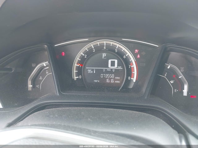 45029193 :رقم المزاد ، 2HGFC2F54HH545952 vin ، 2017 Honda Civic Lx مزاد بيع
