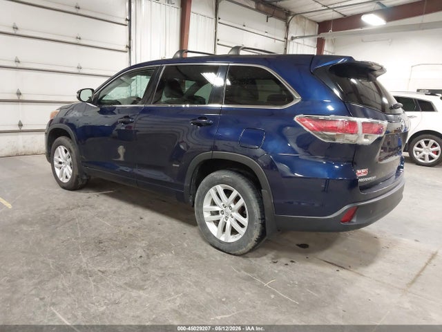2015 Toyota Highlander Le V6 მანქანა იყიდება აუქციონზე, vin: 5TDBKRFH6FS142265, აუქციონის ნომერი: 45029207
