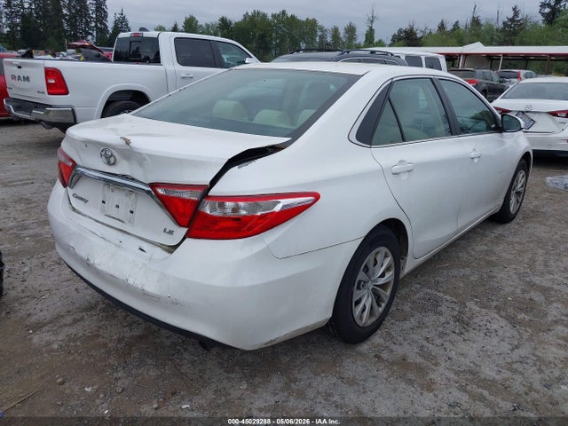 2015 Toyota Camry Le მანქანა იყიდება აუქციონზე, vin: 4T4BF1FKXFR494943, აუქციონის ნომერი: 45029288
