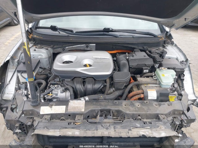 2019 Hyundai Sonata Hybrid Se მანქანა იყიდება აუქციონზე, vin: KMHE24L3XKA091056, აუქციონის ნომერი: 45029316